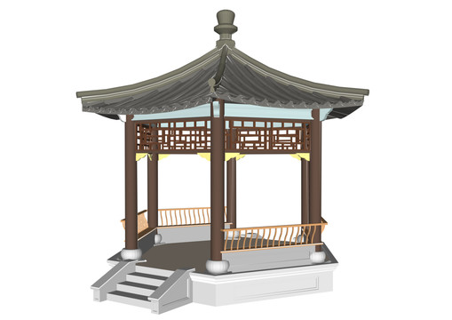 民宿農(nóng)家小院亭子