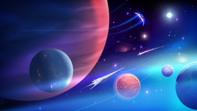 未來(lái)世界的宇宙