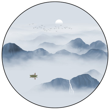 意境山水畫