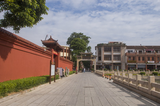 漳州文庙石板路