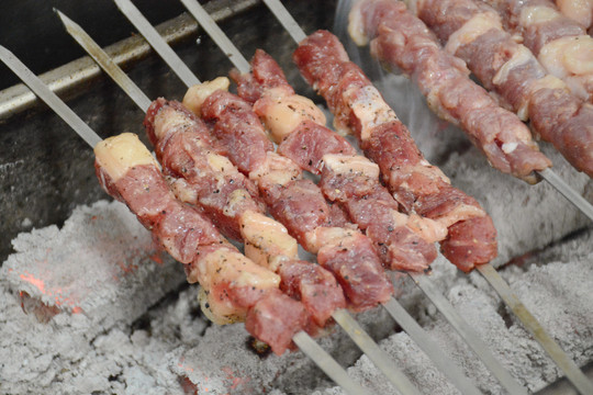 黑椒牛肉串