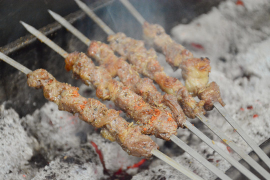 黑椒牛肉串