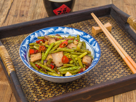 蒜苗炒臘肉