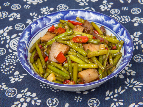 蒜苗炒臘肉