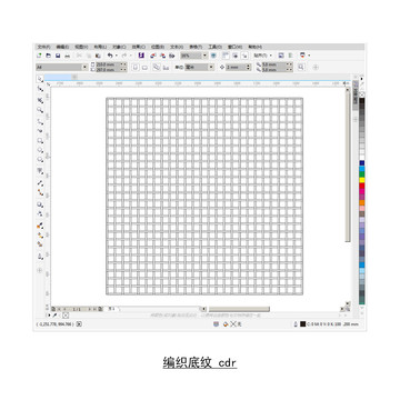 编织底纹cdr矢量图