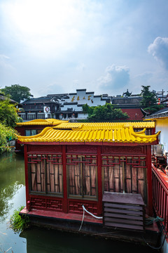 南京夫子庙秦淮河景区