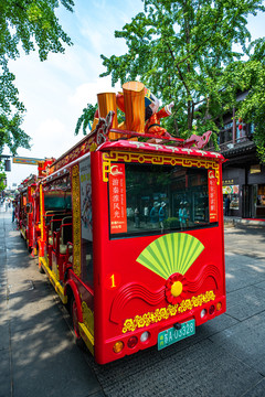 南京夫子庙秦淮河景区