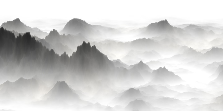 云霧山水