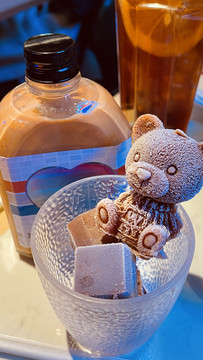小熊巧克力奶茶