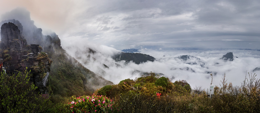 梵净山云海全景