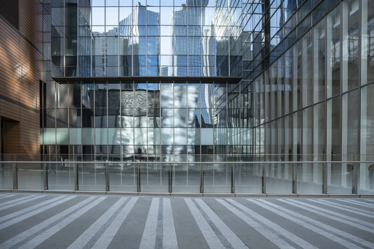 现代建筑外墙玻璃