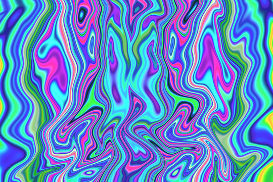彩色印花紋理