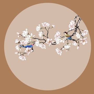 中式花鳥(niǎo)