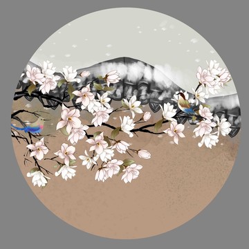 新中式花鳥