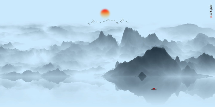 禪意山水