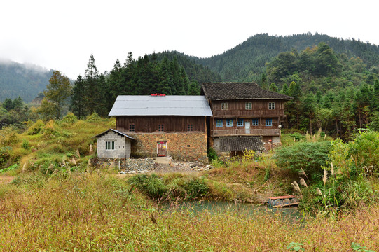 贵州乡村村寨