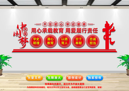 校園黨建文化展板