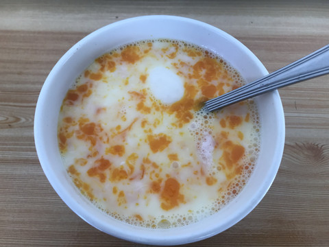 豆浆冲鸡蛋