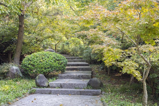 南京方山公园登山步道