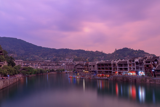 镇远古镇夜景