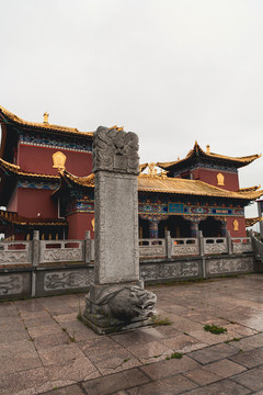 寺庙石碑