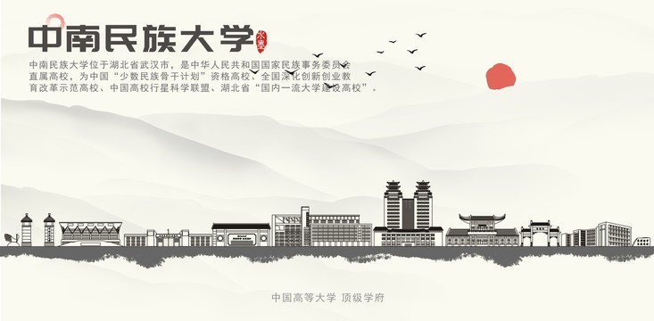 中南民族大学地标