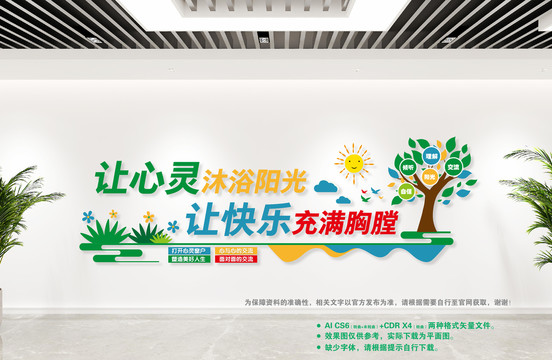 心理咨詢文化墻