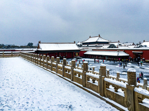 故宫雪景