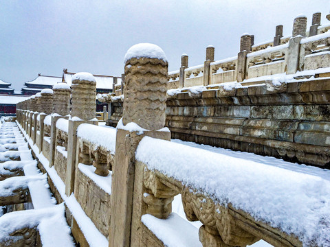 故宫雪景