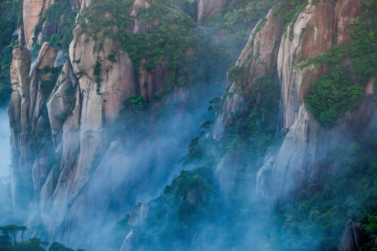 风清云淡三清山