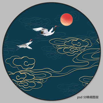新中式裝飾畫