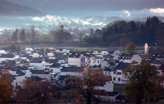 卢村风光