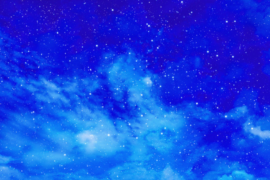 藍色星空