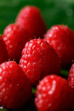 覆盆子树莓浆果