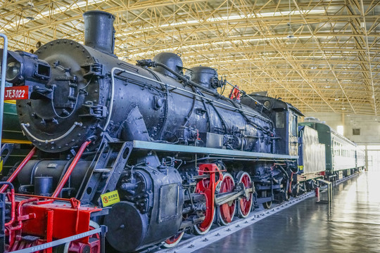 解放6型3022号蒸汽机车
