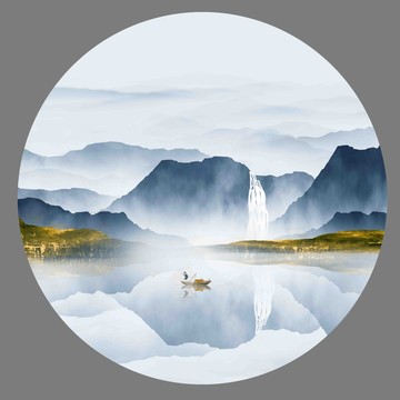山水圖