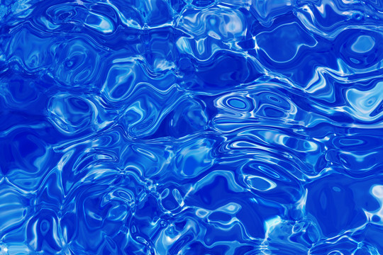 蓝色水纹水波纹