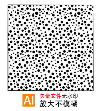 矢量不規(guī)則圓點波點紋路防偽底紋