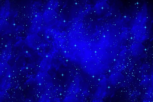 藍色星空背景