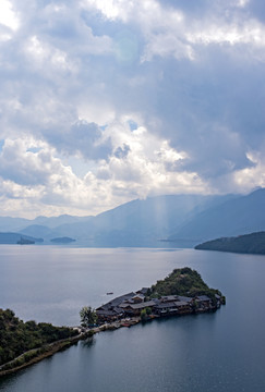 泸沽湖里格半岛