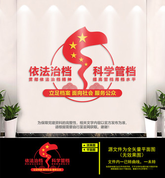 檔案管理文化墻