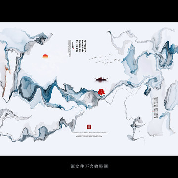 新中式裝飾畫