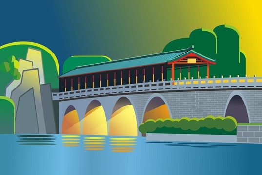 七星公園花橋