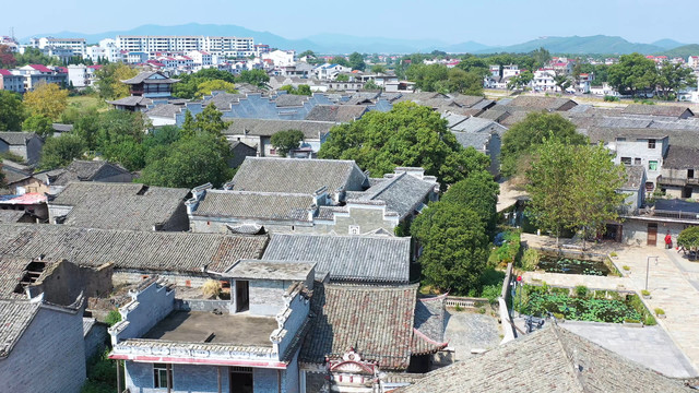 江西吉安渼陂古村古建筑