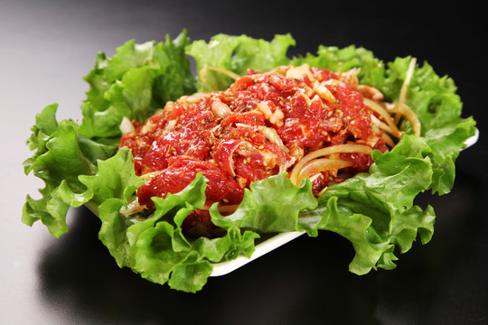 孜然調(diào)味牛肉
