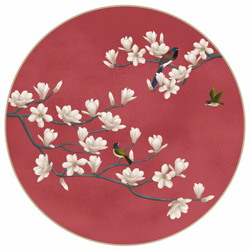工筆花鳥畫