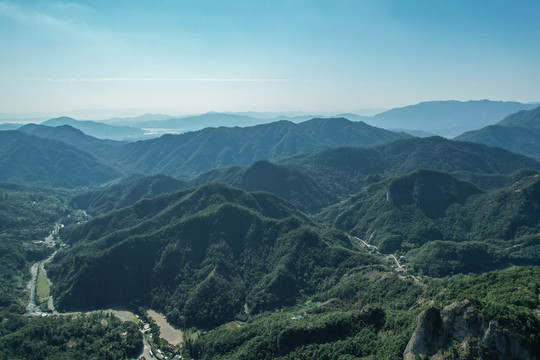 浙江温州雁荡山航拍