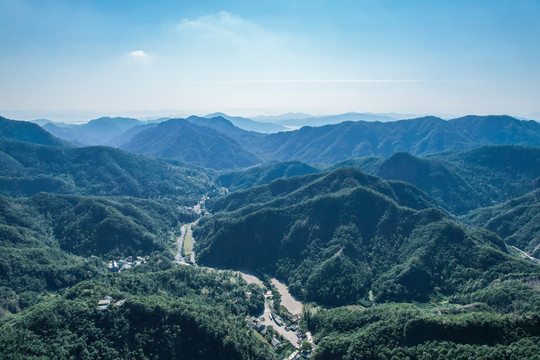 浙江温州雁荡山航拍