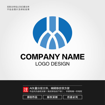 M字母LOGO