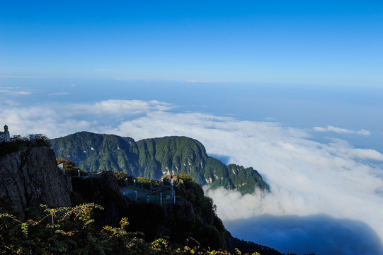 峨眉山风景风光